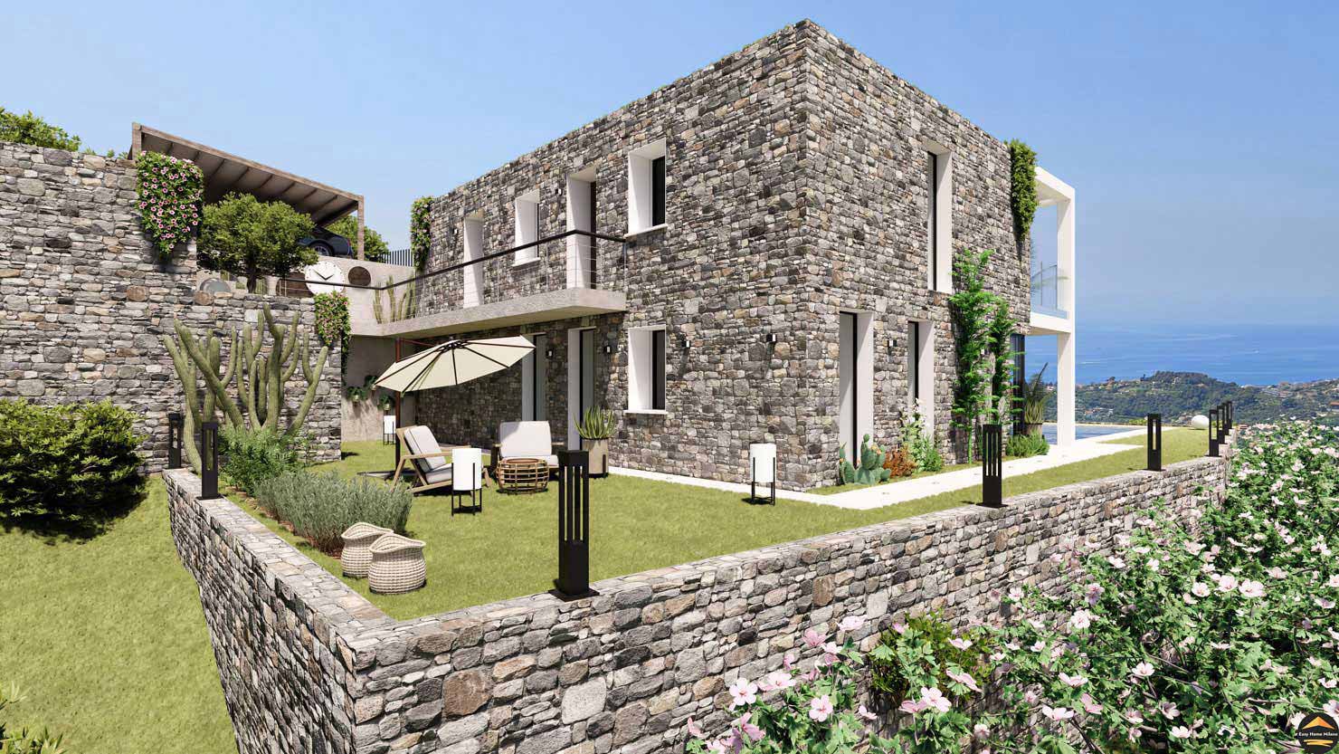 Villa al Mare in pietra