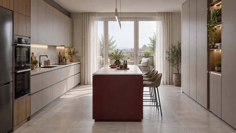 Cucina Moderna Minimalista
