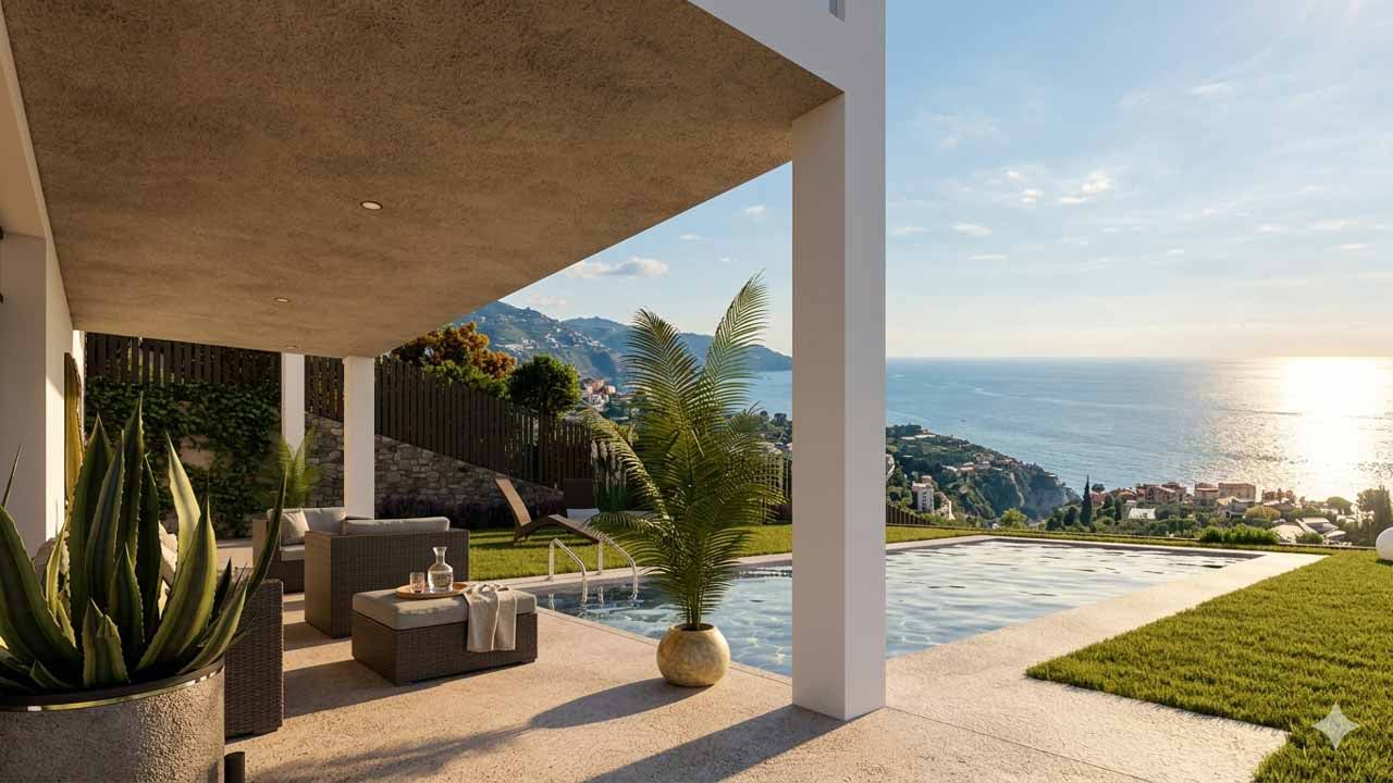 Villa al Mare piscina a sfioro