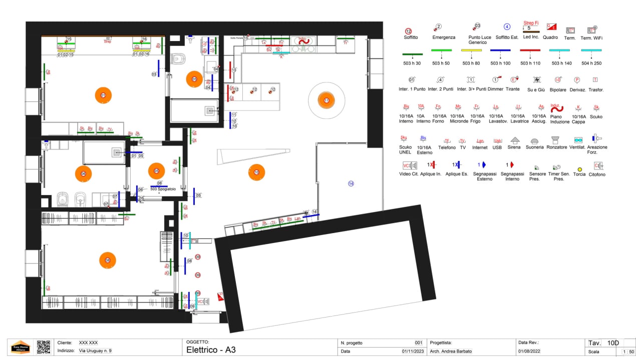 Planimetria Interior Design