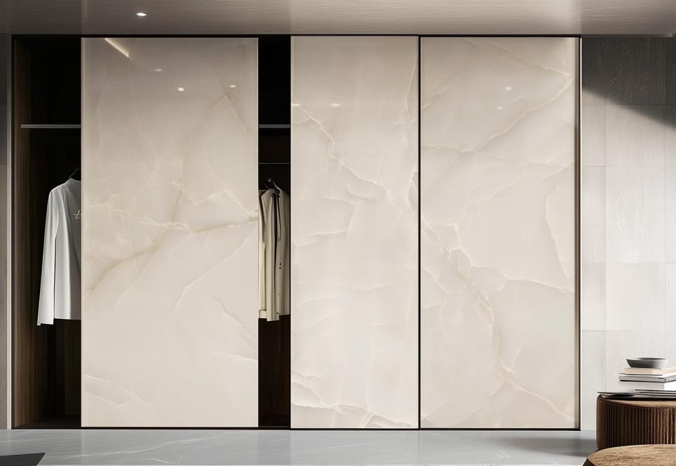 Architetto Online | Armadio con Pannelli Onice