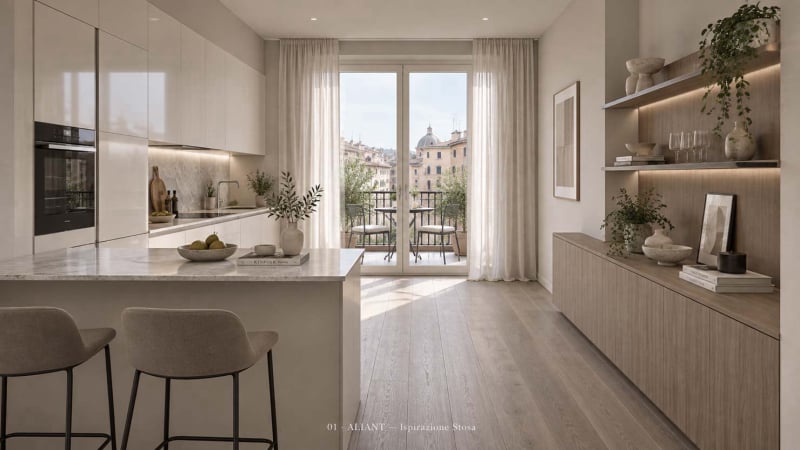 Progetto Idee per Cucina Moderna con Isola