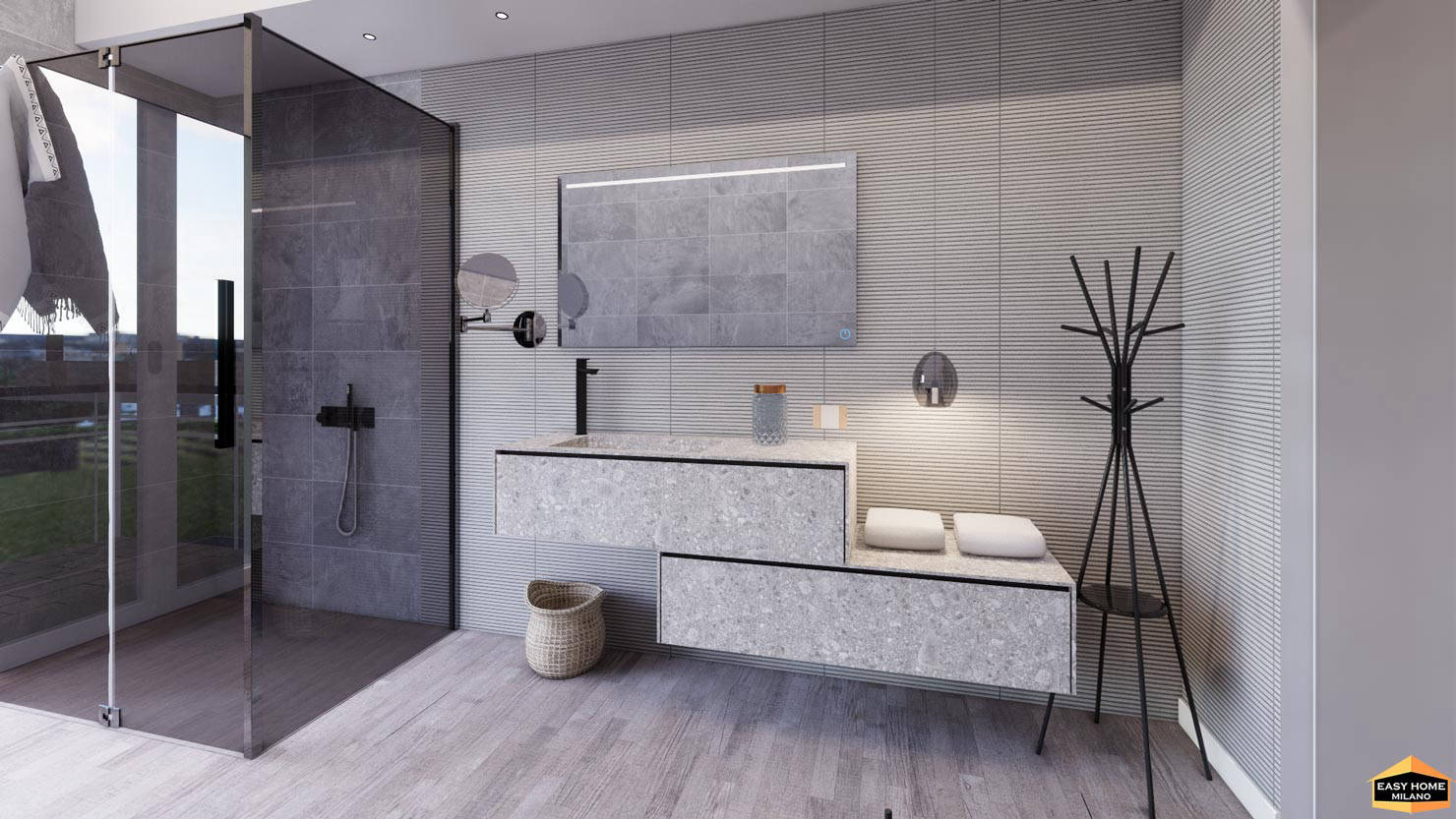 Architetto On line | Mobile bagno in ceppo